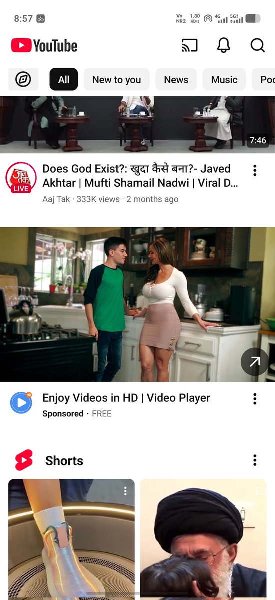 HAMIDKIGAMING1's tweet photo. @YouTubeIndia @grok aap ko ki kya leg ya ads mai kya hoga meri hisab se to mom respect video hai aap ko kya lagta hai 😆 asa ads allow kyu karta ho youtube ko porn side banana hai kya aapko to direct video upload kar do is sponsor kyon kar rahe ho 😆😁 action now this problem https://t.co/yEWsUrKNy5