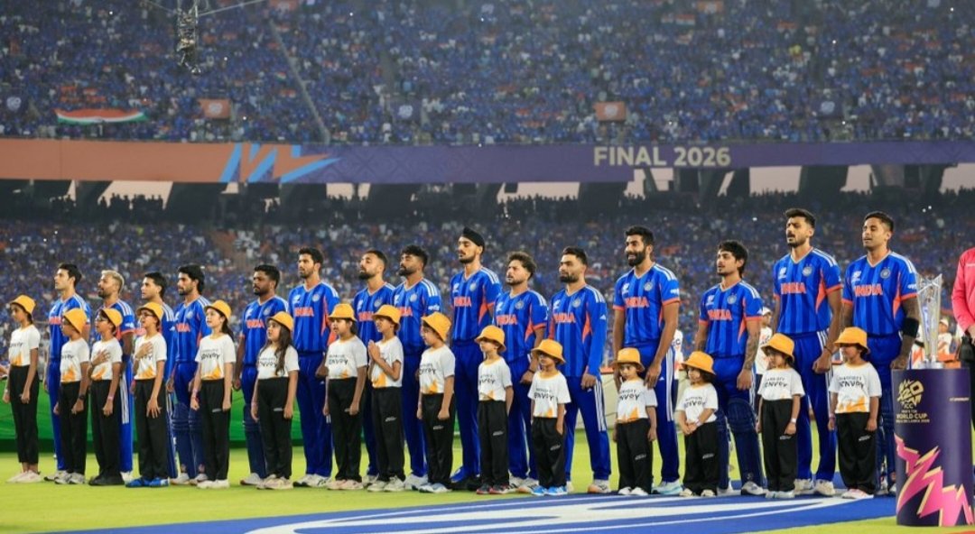 digitalgrv1's tweet photo. WE DID IT! 🇮🇳🏆
Team India are the T20 World Cup Champions! 🥳

What a performance, what a team, what a proud moment for the nation. 💙
#T20WorldCup #TeamIndia #Champions https://t.co/YACLoQI548