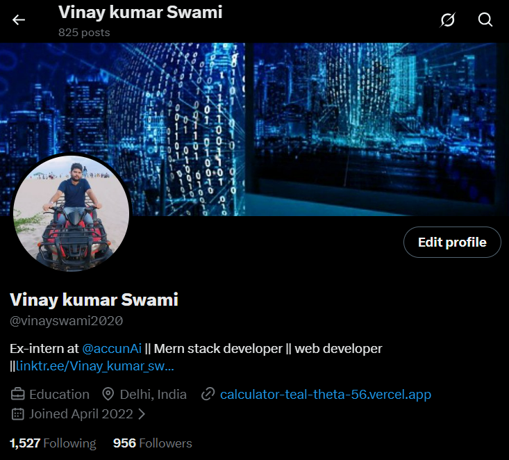 vinayswami2020's tweet image. Cout&amp;lt;&amp;lt;"Thanks for every one  Completed 950 "; Cout&amp;lt;&amp;lt;Once again thanks ;  
Return  "let's connect" ; 
If you are into tech,  

let’s connect and grow.  
 #LetsConnect