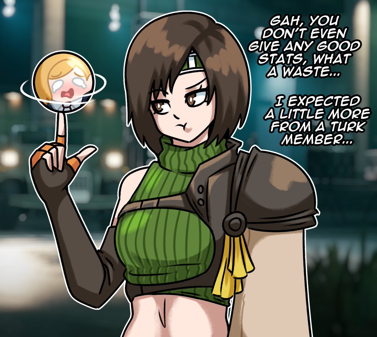 noelle_field's tweet photo. Why waste a perfectly capable enemy when you can transform them into a more useful form once they're done with~? https://t.co/JLd1dtviEI