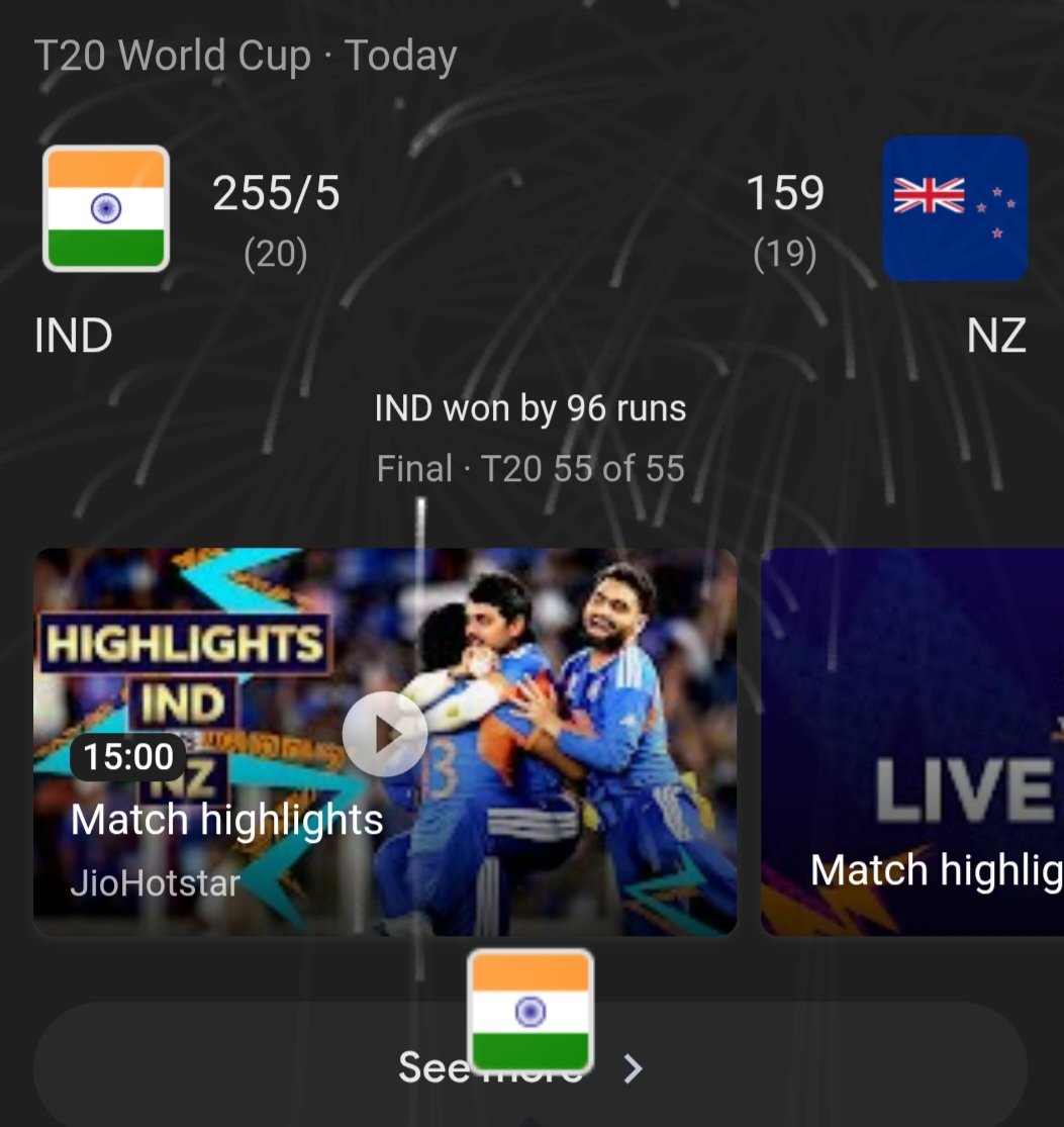 stiwariwriter's tweet photo. #congratulationsteamindia #T20WorldCup2026final #worldcupfinal2026 #IndiaVsNewZealand #indiawins #T20WorldCup26 https://t.co/A6AZOXjM3U
