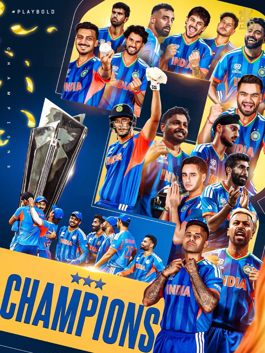 its_hm02's tweet photo. From the first ball to the last, pure dominance! Back to back T20 World Cup champions! Well done team India
Congratulations 🇮🇳
#INDvsNZ #T20WorldCup2026final https://t.co/yo6lbnG9cn