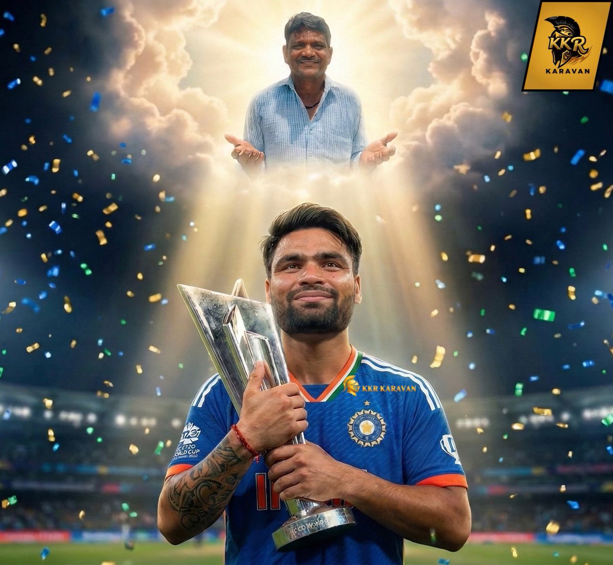 CHAMPION RINKU SINGH!!! 🏆

— Somewhere your father is smiling with pride today, Rinku.