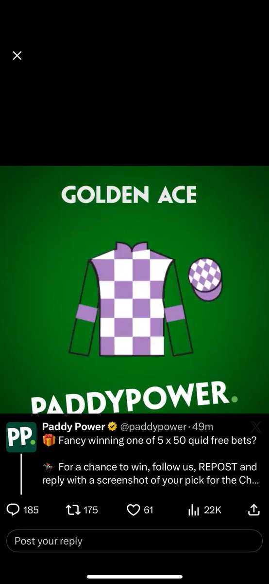 waller_vision's tweet photo. @paddypower https://t.co/szeBpJW1e9