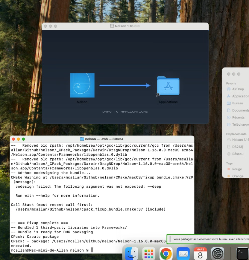 Nelson_software's tweet photo. 🚀 Nelson is coming to macOS!
The macOS packaging is now ready for the next Nelson release.
Another step toward stronger cross-platform support alongside Windows and Linux.
#macOS #NumericalComputing #stem #HPC #DataScience #OSS #FOSS #GNUoctave #scilab #Matlab #NelsonLang https://t.co/jfjkpUbUMW