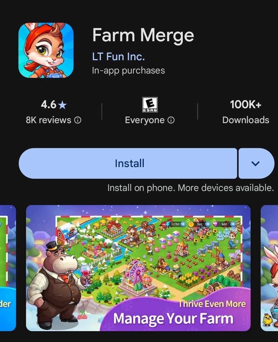 Farm Merge Valley tweet media