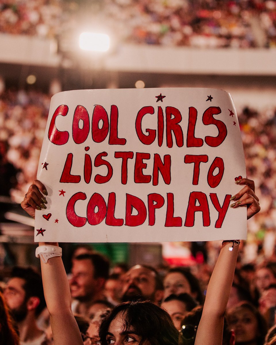 Coldplay Access tweet media