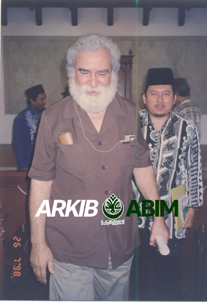 abimalaysia's tweet photo. 𝐁𝐄𝐋𝐀𝐒𝐔𝐍𝐆𝐊𝐀𝐖𝐀

Seluruh warga Angkatan Belia Islam Malaysia (ABIM) mengucapkan takziah kepada seluruh ahli keluarga Almarhum Profesor Diraja Tan Sri Dr. Syed Naquib al-Attas  yang telah pulang ke rahmatullah pada jam 06.47 petang , 8 Mac 2026 bersamaan 18 Ramadan 1447H. https://t.co/drjSDg0Mk5