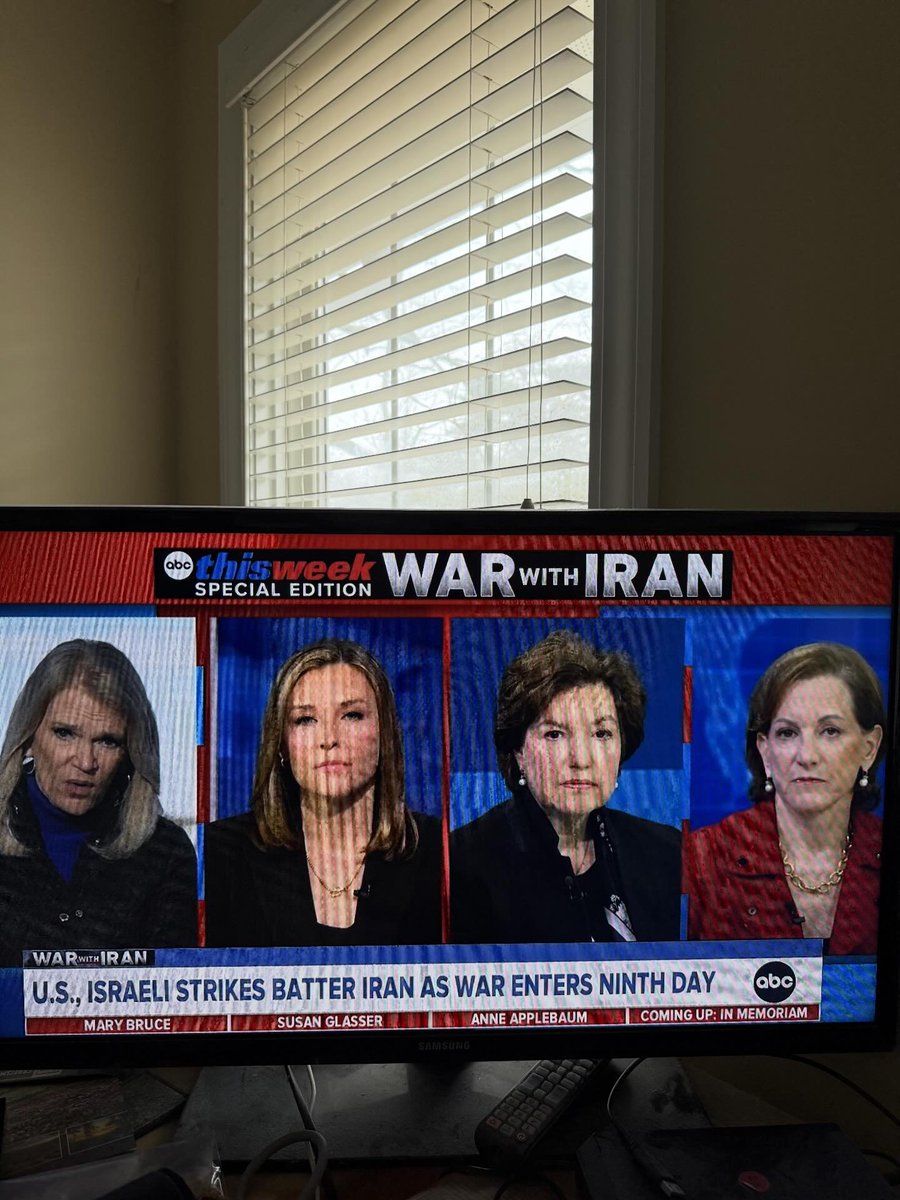 Women talking war--guess what?