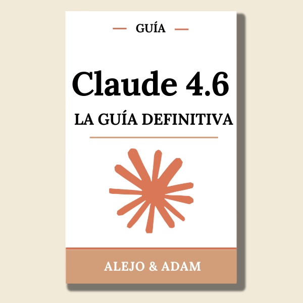 Claude es una máquina de hacer dinero si sabes usarla. Aquí está la guía definitiva en español.

Prompts, skills, Claude Code, monetización… lo tiene todo.

¡GRATIS solo durante 24h!
Solo:

1. Dale like
2. Comenta "4.6"
3. Sígueme para recibir el DM