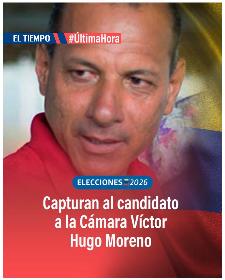 Ayudemos al diario El Tiempo que no dice por obvias razones que este delincuente de cuello blanco capturado con 20 millones de pesos es del Centro Democrático.