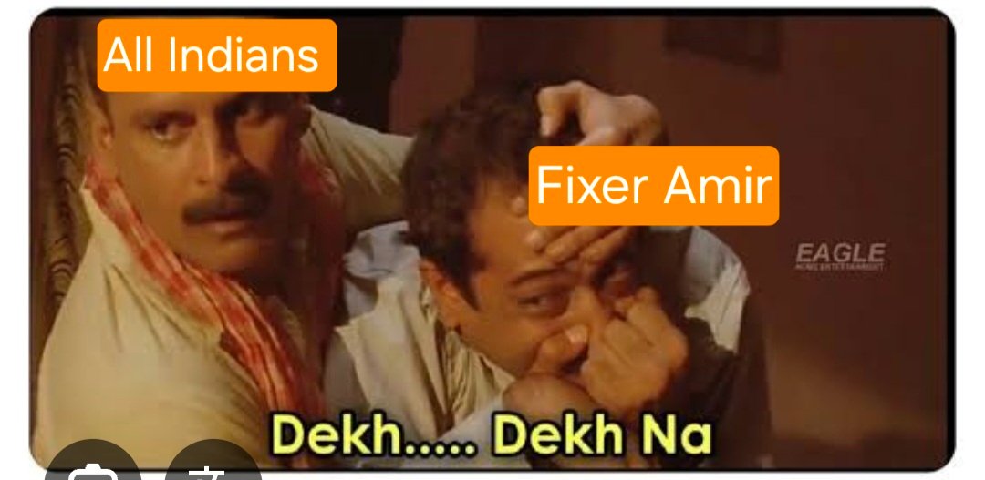 SKDAgriMan's tweet image. All Indians right now to Fixer Amir "Dekh BSDK! We are the Champions 🇮🇳"
#T20WorldCup2026final #IND