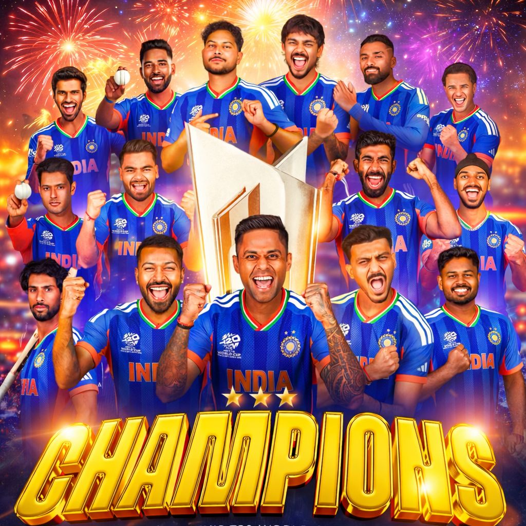 ShiroyaVarish's tweet photo. India have Won the T20 world cup...

#india
#winner
#T20WorldCup2026final https://t.co/iAvsKMFC2k