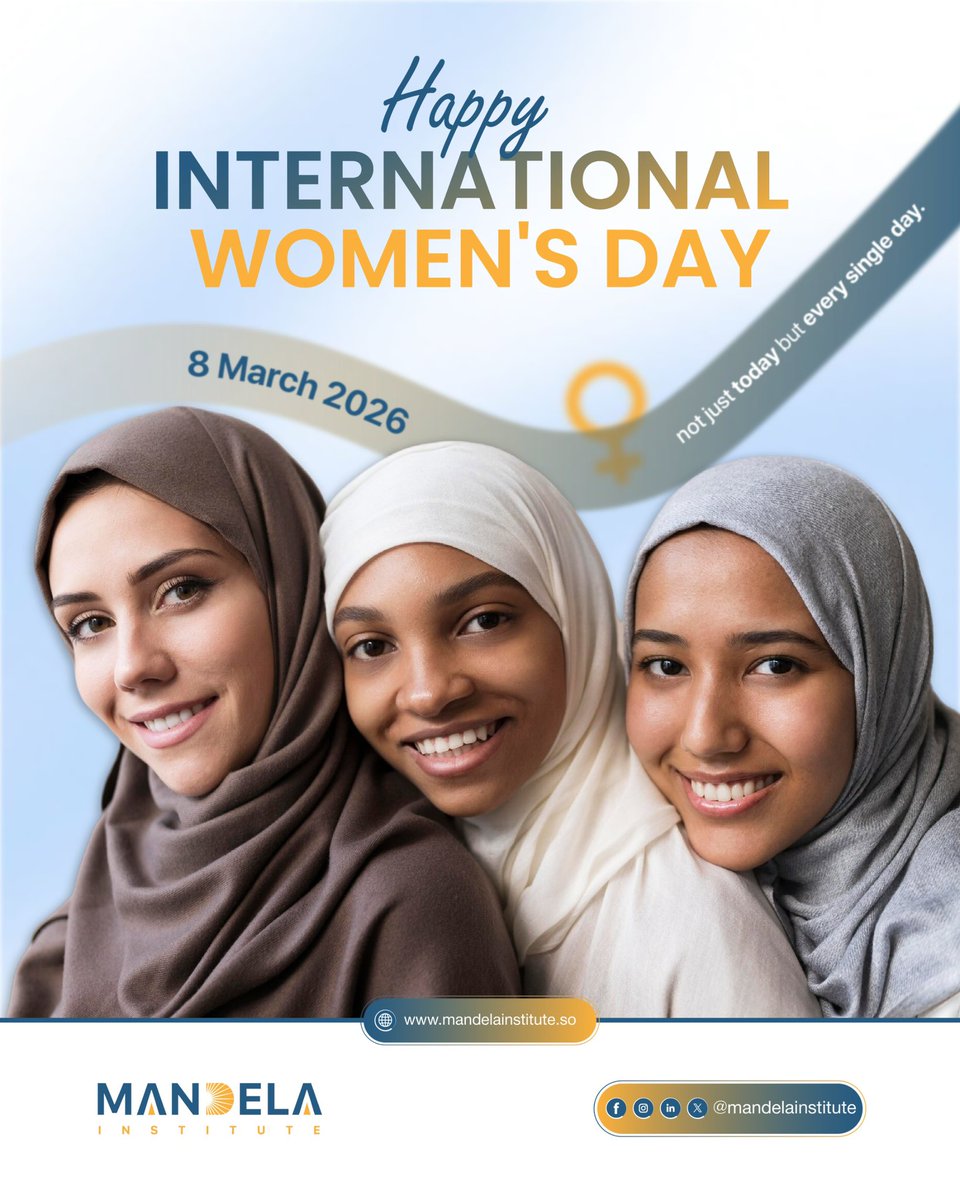 MandelaInst's tweet photo. Today we celebrate the strength, leadership, and contributions of women around the world. Empowering women means empowering communities and shaping a stronger future. https://t.co/qn971QvUbv