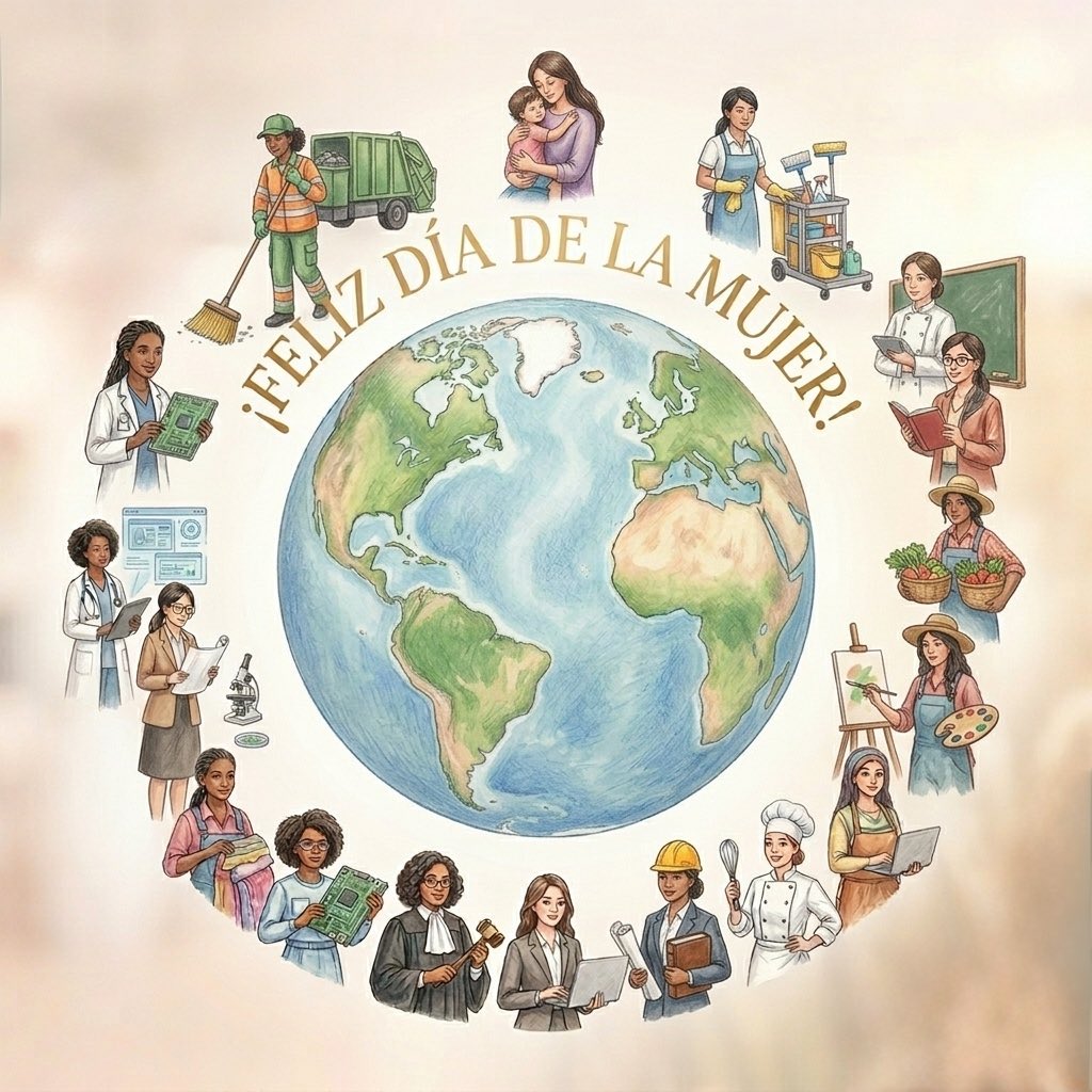 Dios bendiga a todas las mujeres que con fe, amor y fortaleza iluminan el mundo cada día. ¡Feliz Día de la Mujer! 🌷🙏
#DíaInternacionalDeLaMujer 🌻