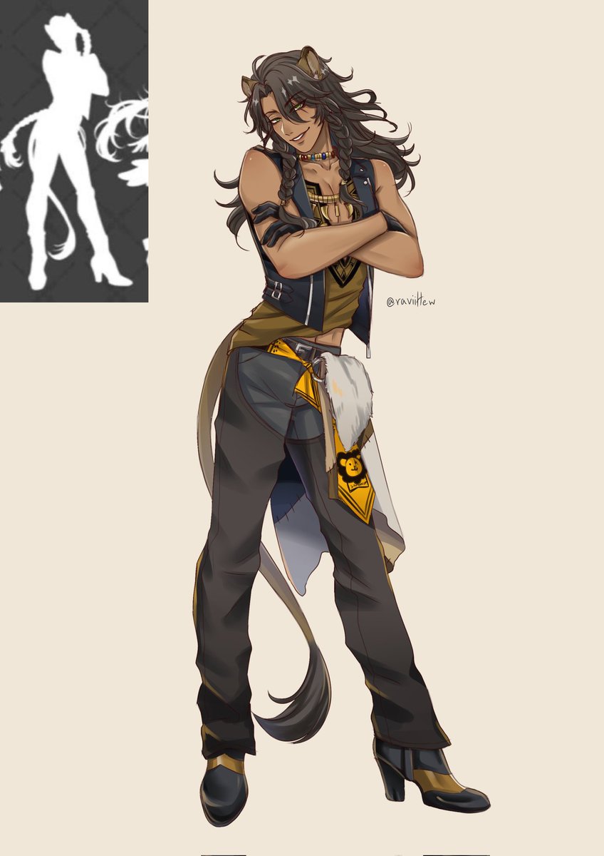 RaviiHew's tweet photo. You're based on the cuntiest lion girl. Don't let them outserve you like that
เราเบสมาจากสิงโตที่ยั่วเพสที่สุดนะเลโอน่า เราต้องห้ามแพ้
#twstファンアート #ツイステファンアート https://t.co/3fI1cdUjUM