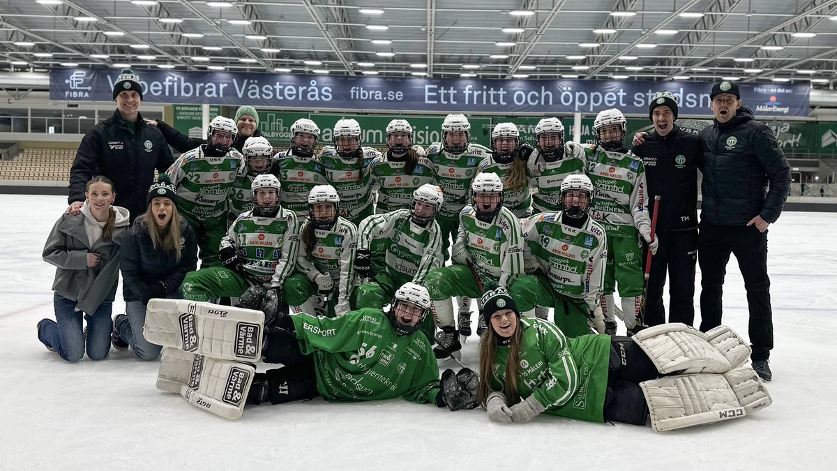 F17 är klara för SM-final, igen (!), efter att ha slagit ut Skirö AIK i semifinal.

Finalen spelas i ABB Arena Syd på fredag, 13 mars, 15.30. Var på plats och stötta laget till guldet!

🎫 Biljetter: secure.tickster.com/sv/3ynhhwwx514…
#VSKBandy #svbandy #västerås