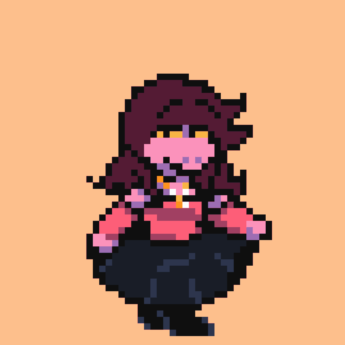 Words can't describe how much I love susie X)
#deltarune #susiedeltarune #krusie