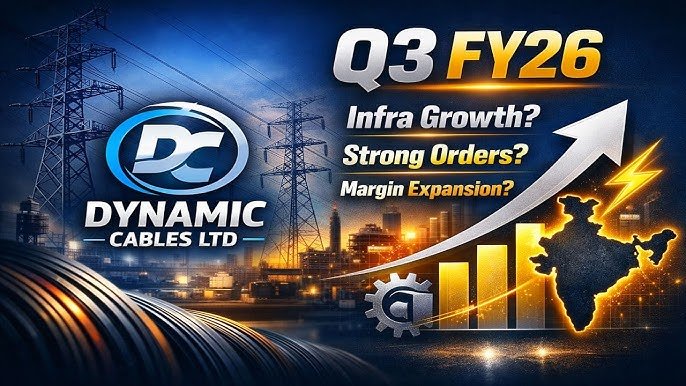 Pkjat340's tweet image. Dynamic Cables ltd Concall Summary  for Q3FY26
#dynamiccable #dynamic #Power #Cable #StockMarket @SamirPradhann 

Q3FY26 Snapshot  
- 9M sales: +21% YoY  
- 9M operating profit: ₹92 Cr (+29% YoY); margin 10.9%  
- 9M PAT: ₹60 Cr (+46% YoY)  
- Q3 order book: ₹787 Cr (+10% QoQ)