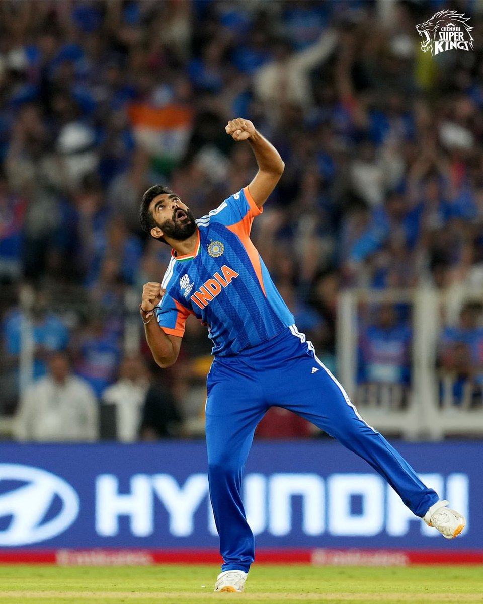 ChennaiIPL's tweet photo. BOOM 4️⃣ The Win! 

#WhistlePodu #T20WorldCup
📸: ICC https://t.co/5WBkOu5MLJ