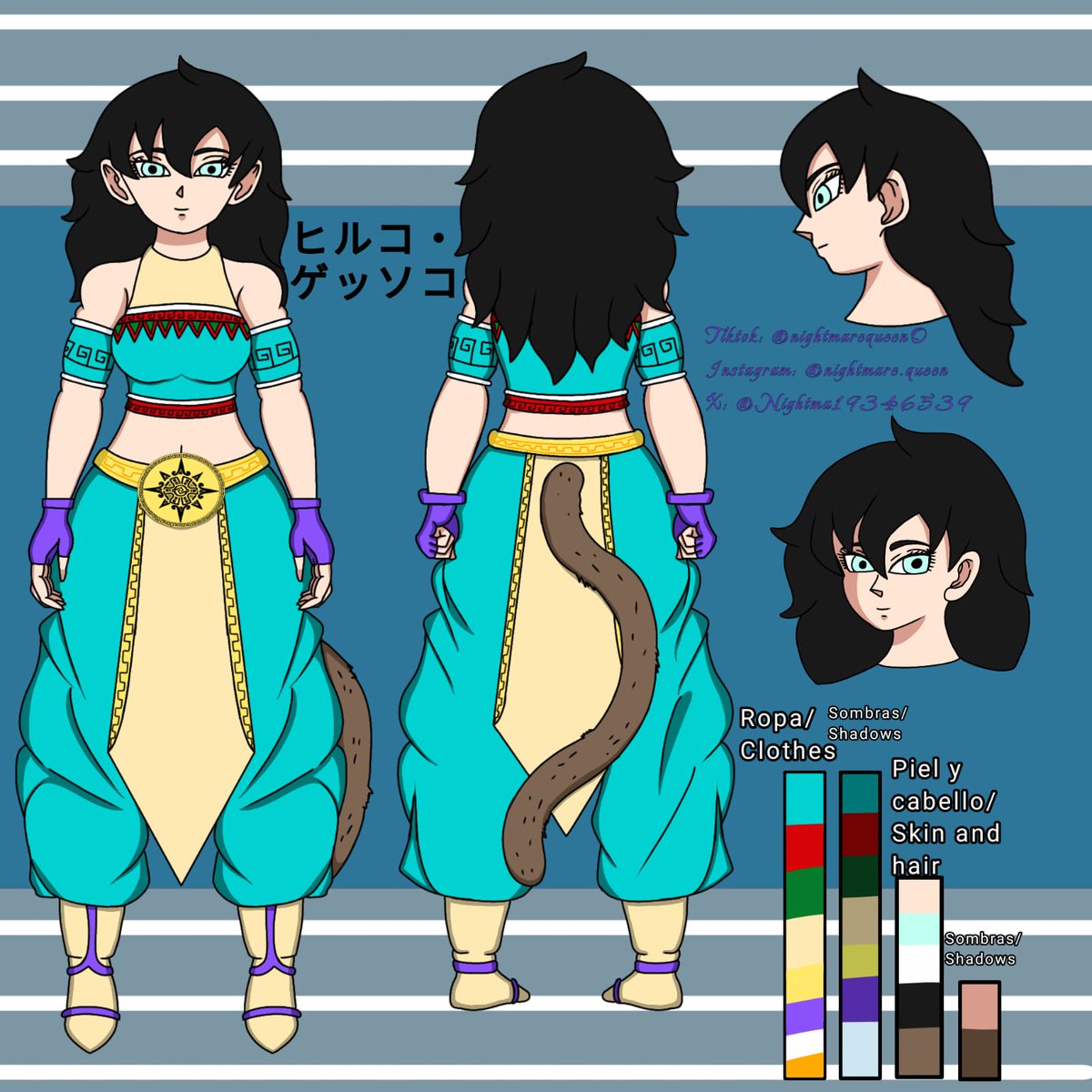 Nightma19346539's tweet photo. Le tuve que cambiar el color de fondo para que se viera bien, ya que el otro no lastimaba la vista y no dejaba ver bien al personaje.
I has to change they background color so it would look good. Since they other one hurt my eyes and dind't let me see they character properly. https://t.co/kSP7kP97jd