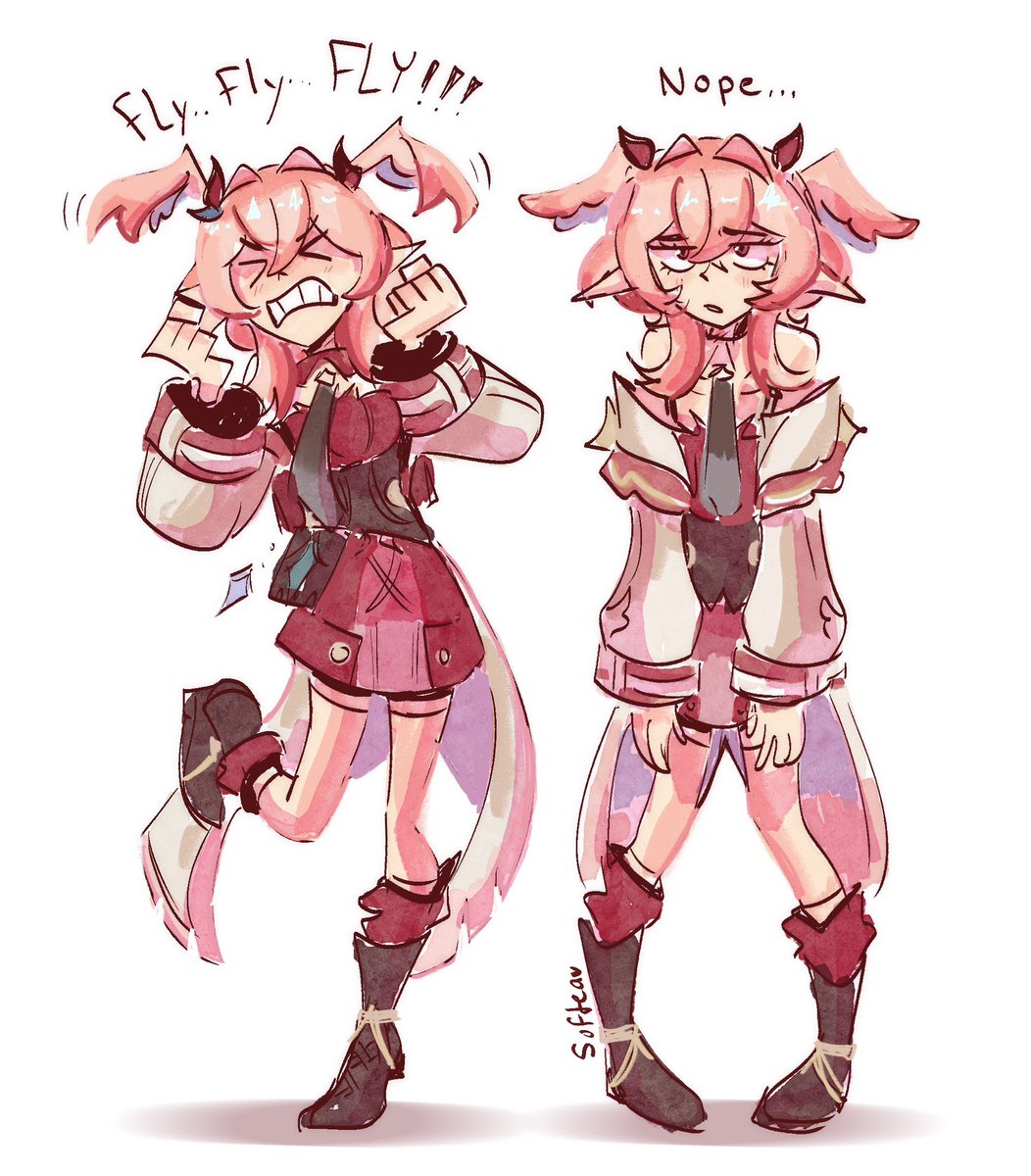 She tried this at least once #Linnea #GenshinImpact