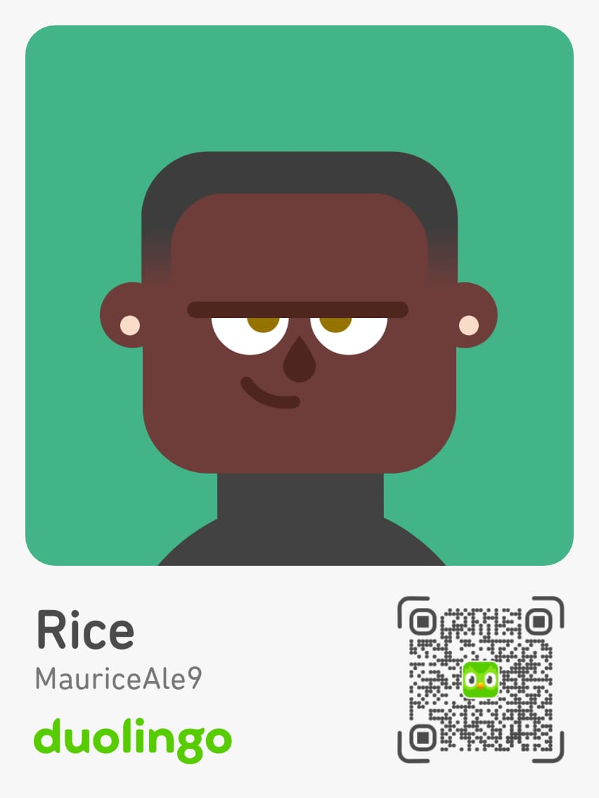 Morerice21's tweet photo. @MSK771 What language you learnin, and I'll add you too https://t.co/CgVJrNM38W