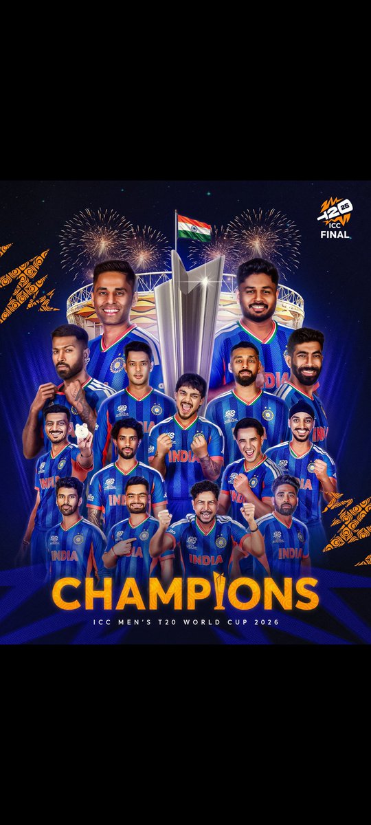 RahulMe90272850's tweet photo. 𝐂.𝐇.𝐀.𝐌.𝐏.𝐈.𝐎.𝐍.𝐒🇮🇳💪💪💪 https://t.co/eIMBFE2lho