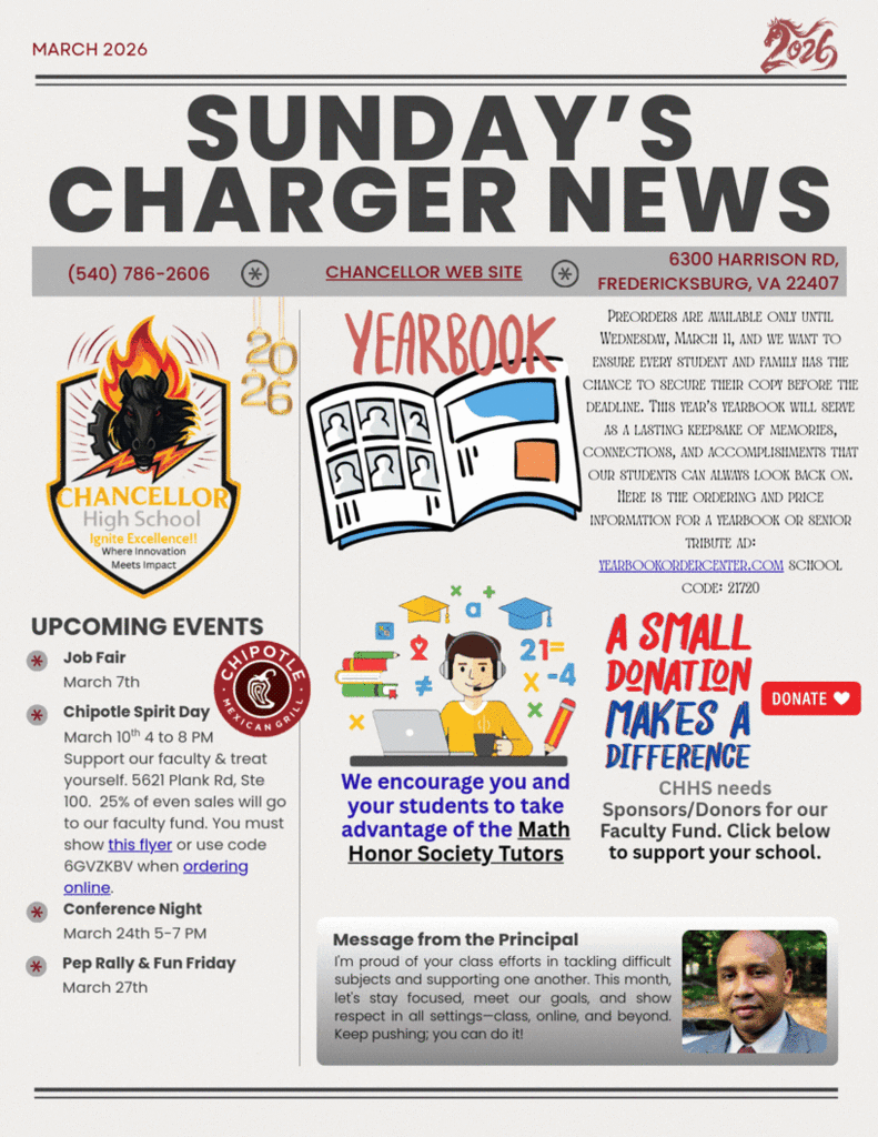 Chancellor High tweet media