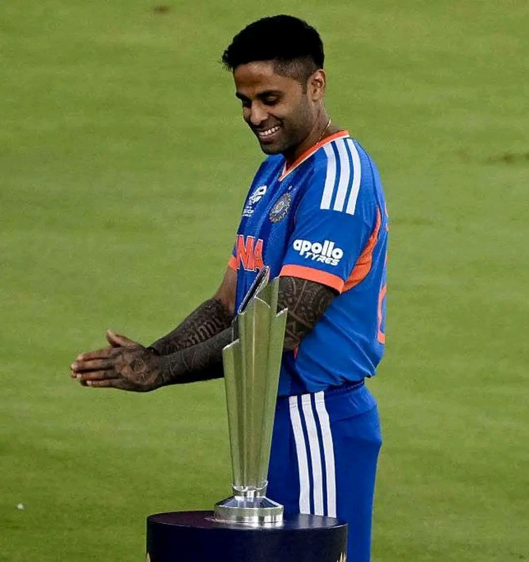 The trophy that takes captains years to win, Surya Kumar Yadav has also won that trophy...❤️🔥 #sur