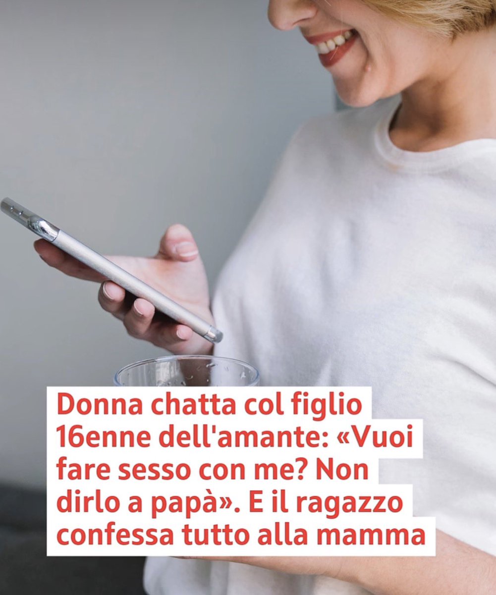 FrenkieWoody's tweet photo. Cronaca dal Salento: una donna di 30 anni è indagata per adescamento di minori dopo aver inviato messaggi dal contenuto erotico al figlio 16enne del suo amante
#leggoit https://t.co/FqHQKlgeHN