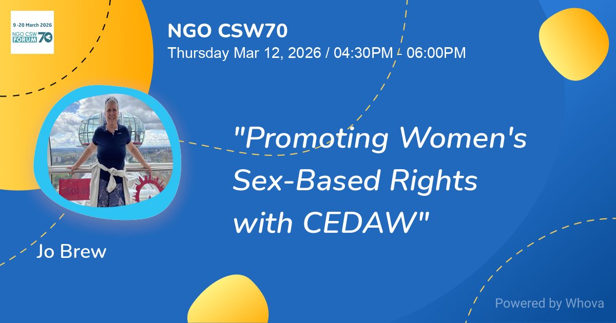 Declaration on Women's Sex Based Rights tweet media