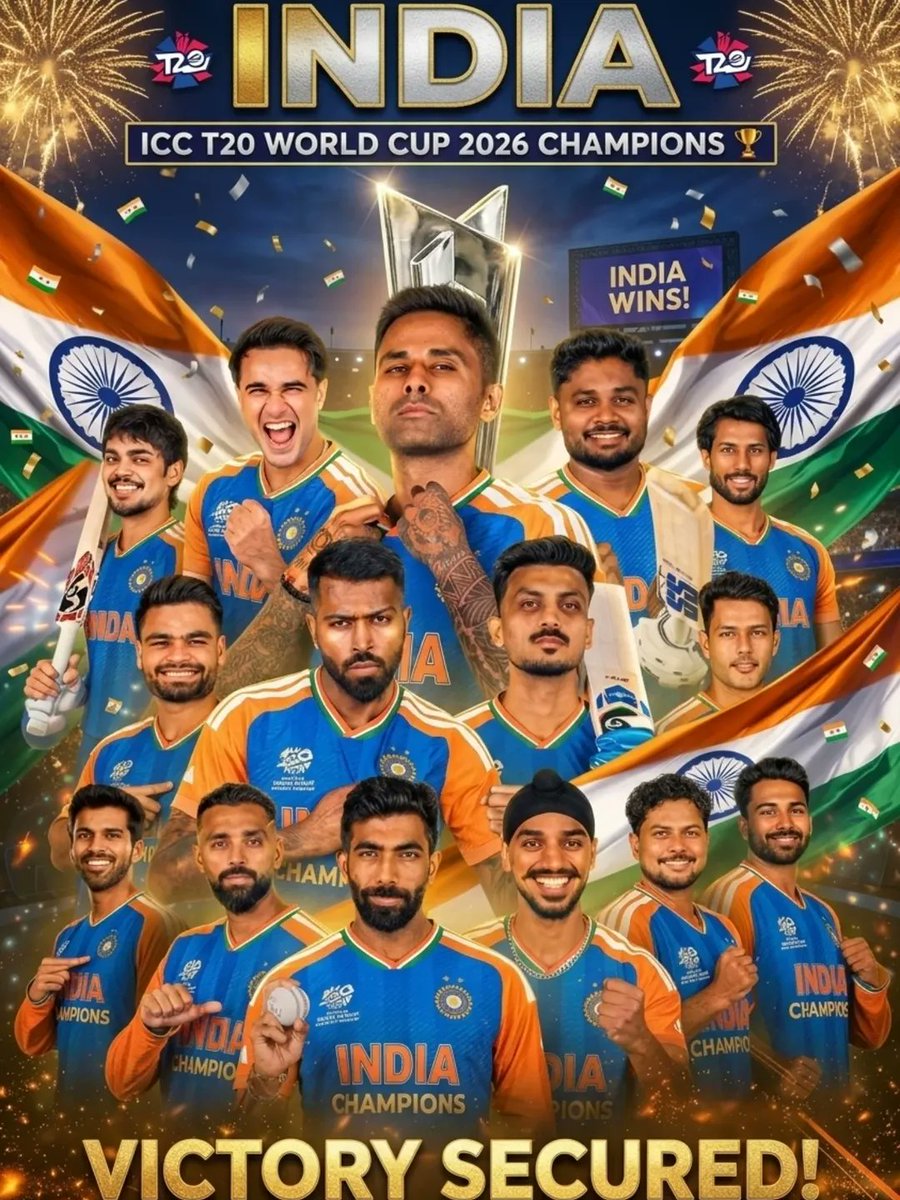 anushmita__'s tweet photo. #T20WorldCup2026final
🇮🇳 https://t.co/jctd6zNeao