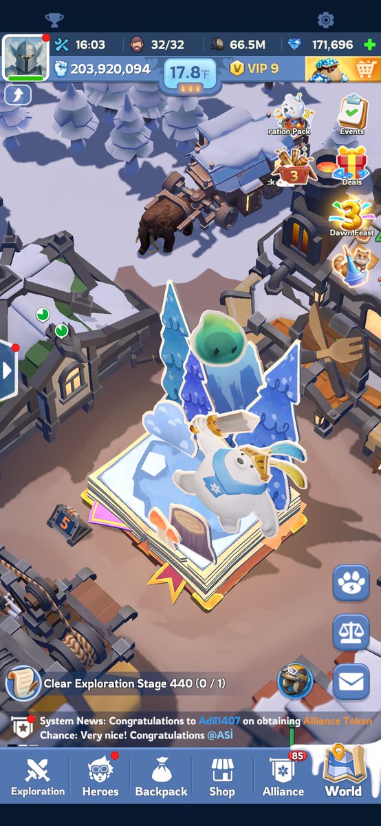 DedBaw's tweet photo. Happy 3rd Anniversary, WOS! ❄️🔥
Three years of surviving blizzards, building alliances, and keeping the furnace burning strong. Thank you for bringing players from all over the world together in one epic frozen adventure

#whiteoutsurvival #wos3rdanniversary
Player ID: 488534402 https://t.co/axoqJp3fbA