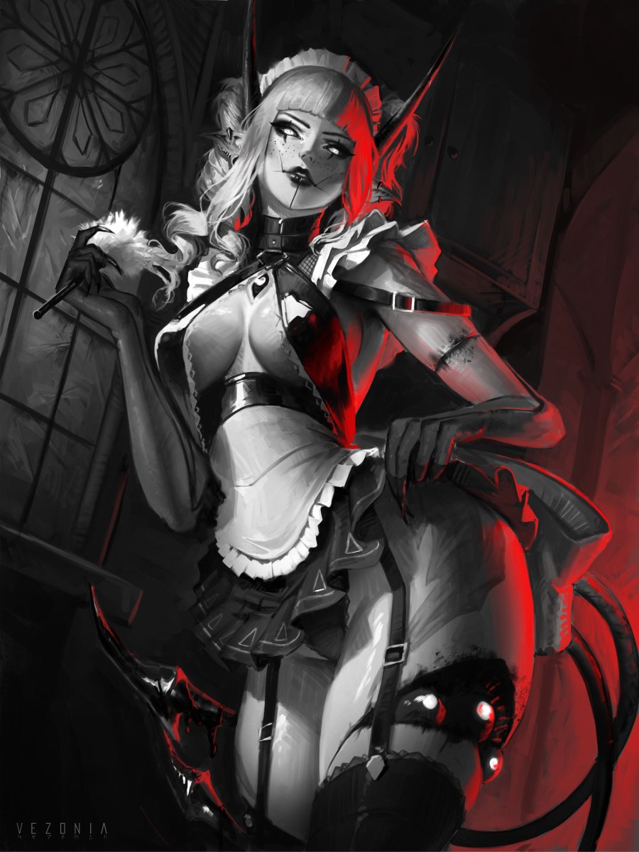 VyleGloom's tweet photo. ɪ ᴍᴀᴅᴇ ᴀ ᴍᴇꜱꜱ ᴏꜰ ʏᴏᴜ,
ʟᴇᴛ ᴍᴇ ꜰɪx ᴛʜᴀᴛ. 🩸

🎨: @Vezonia_art

#gloomart #Vtuber https://t.co/mWuQLGqdEF