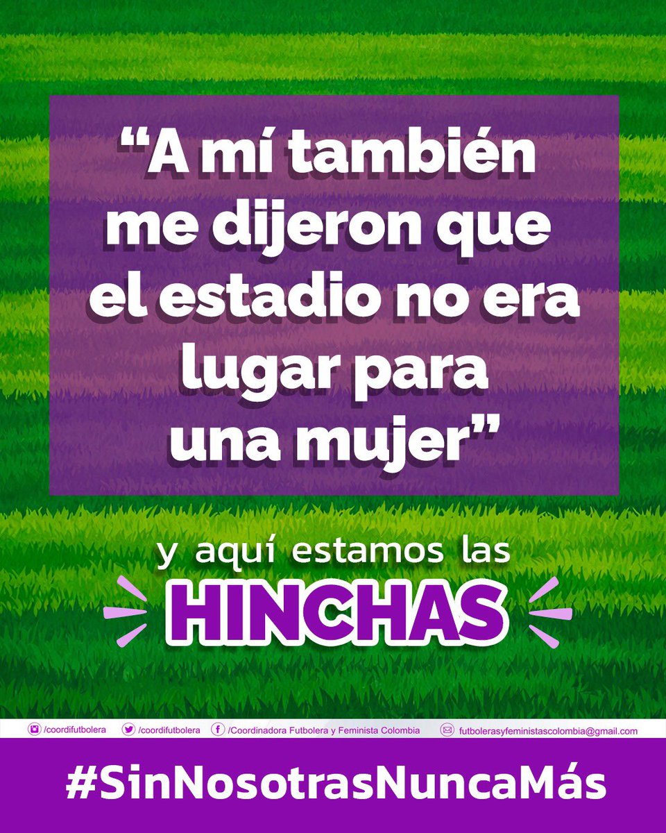 coordifutbolera's tweet photo. Porque el fútbol es territorio de lucha, de memoria y de mujeres que no pidieron permiso para jugar, alentar y transformar el juego. https://t.co/FfGs7Jkr3c