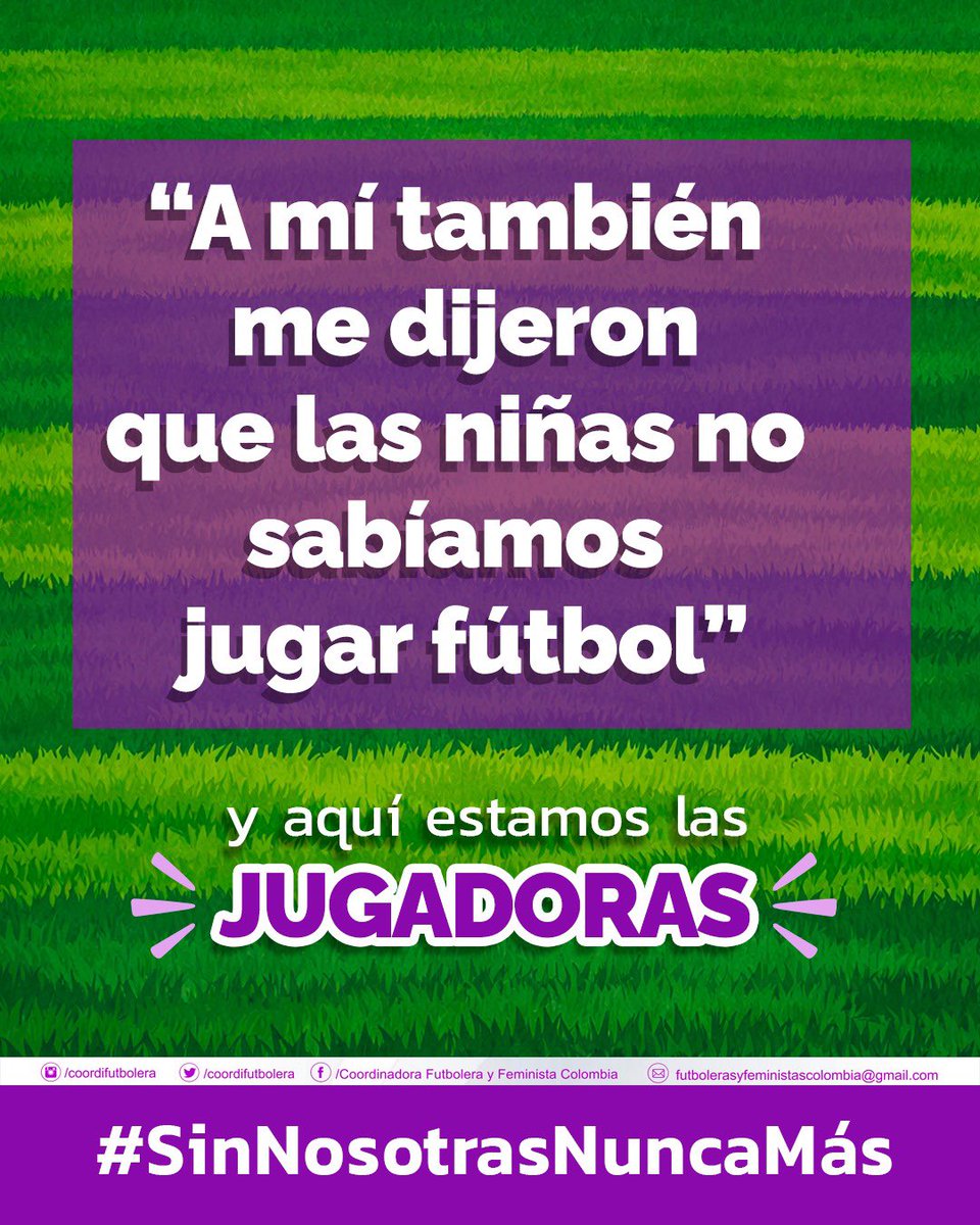 coordifutbolera's tweet photo. Porque el fútbol es territorio de lucha, de memoria y de mujeres que no pidieron permiso para jugar, alentar y transformar el juego. https://t.co/FfGs7Jkr3c