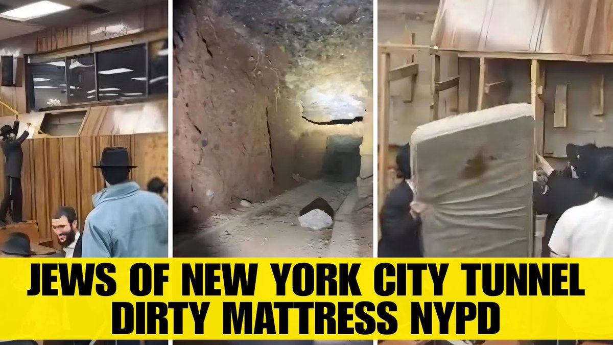 liberaloides's tweet photo. @Cronistacom La secta Lubavitch es la misma a la que le encontraron un túnel secreto en Nueva York donde practicaban rituales pederastas.
HASTA UN COLCHON MANCHADO CON SANGRE ENCONTRARON. https://t.co/E6Wtm6It5L