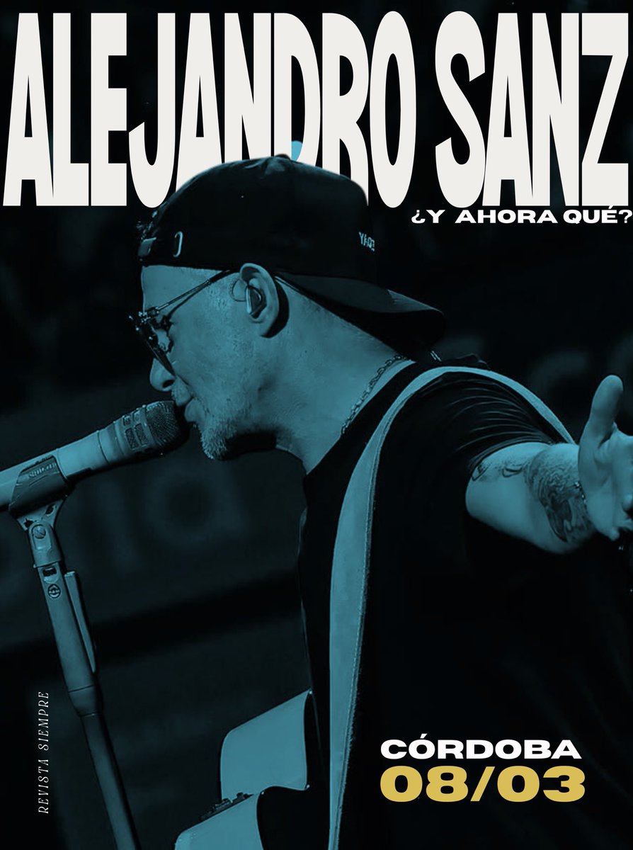 Hoy es el último concierto de <a href="/AlejandroSanz/">Alejandro Sanz</a> en Latinoamérica y vamos a disfrutarlo como nunca. Este segundo no vuelve. ✨🩵