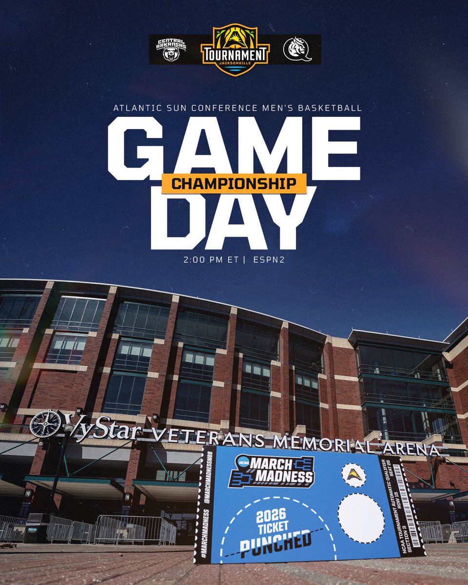 ASUNSports's tweet photo. The road to March runs through Jacksonville 🏆

📺 ESPN2
🎟️ https://t.co/GyKD00M43y
🏀 https://t.co/3PEQqpjOcU 
📝 https://t.co/ndfmIqwr50 https://t.co/gjdgxlFrjc