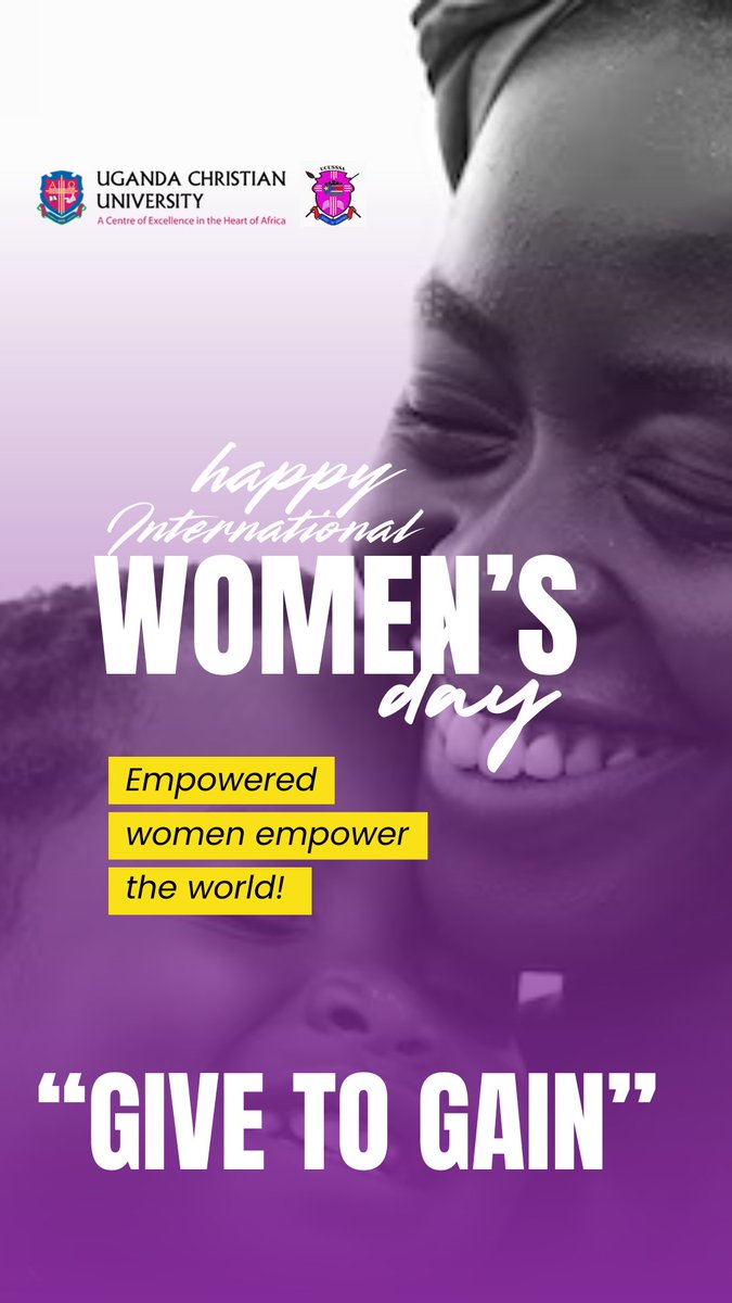 ucusssa_ucu's tweet photo. 𝐇𝐚𝐩𝐩𝐲 𝐈𝐧𝐭𝐞𝐫𝐧𝐚𝐭𝐢𝐨𝐧𝐚𝐥 𝐖𝐨𝐦𝐞𝐧'𝐬 𝐃𝐚𝐲💜✨
Today we celebrate the strength, resilience, and brilliance of women everywhere. When women are empowered, they empower the world.

Let’s continue to uplift, and invest in women’s dreams because when we give, we gain https://t.co/If03MCG3pB