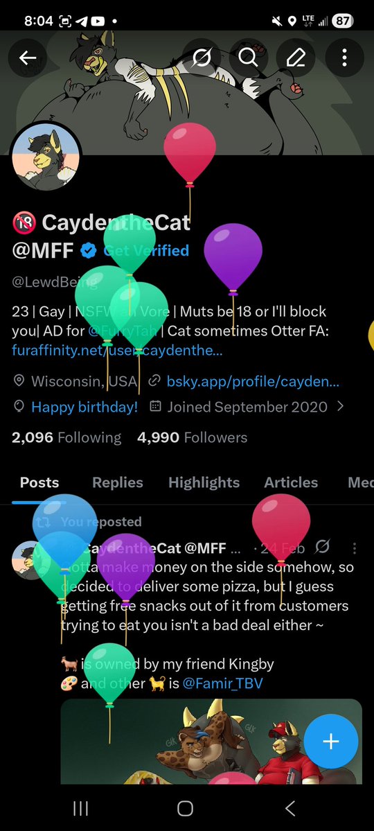 🔞 CaydentheCat @MFF tweet media