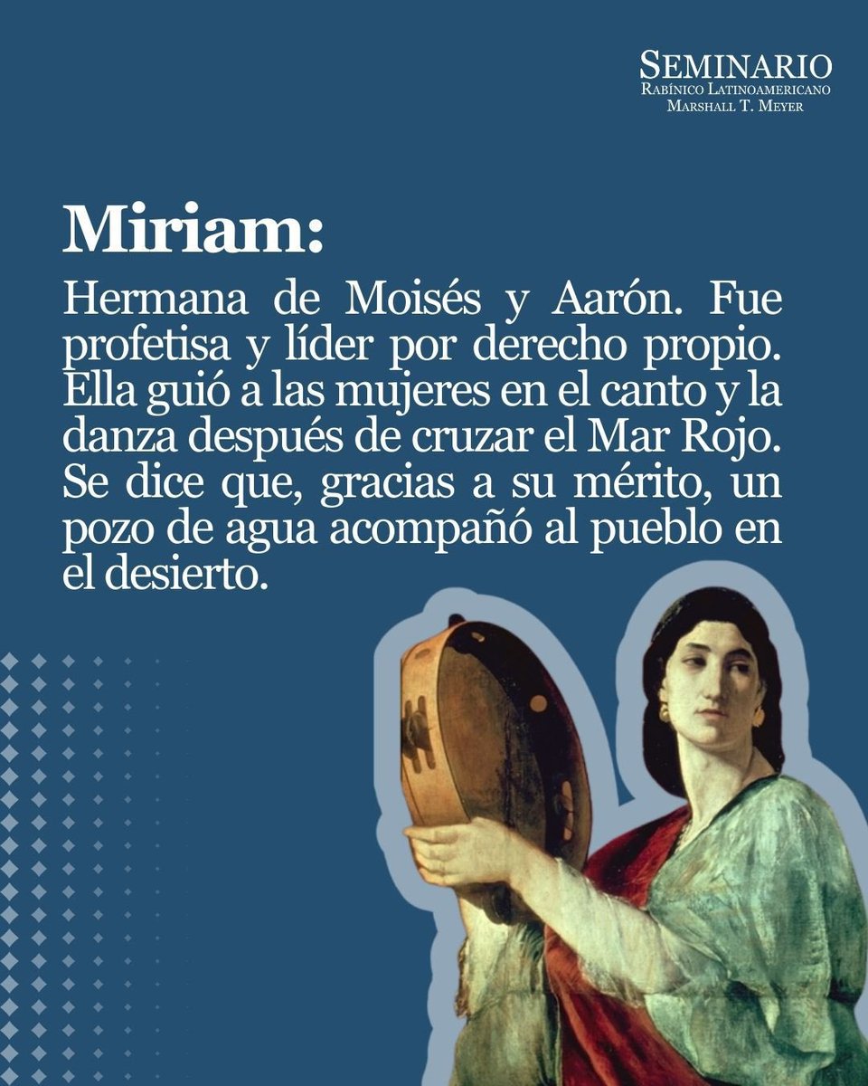 elSeminario's tweet photo. Día Internacional de la Mujer

Hoy honramos a las mujeres que, desde los tiempos de la Torá, marcaron el camino con valentía y sabiduría.

Desliza para conocer a algunas de las figuras que hoy siguen siendo fuente de inspiración.

¡Feliz Día Internacional de la Mujer! https://t.co/N17bl32Spw