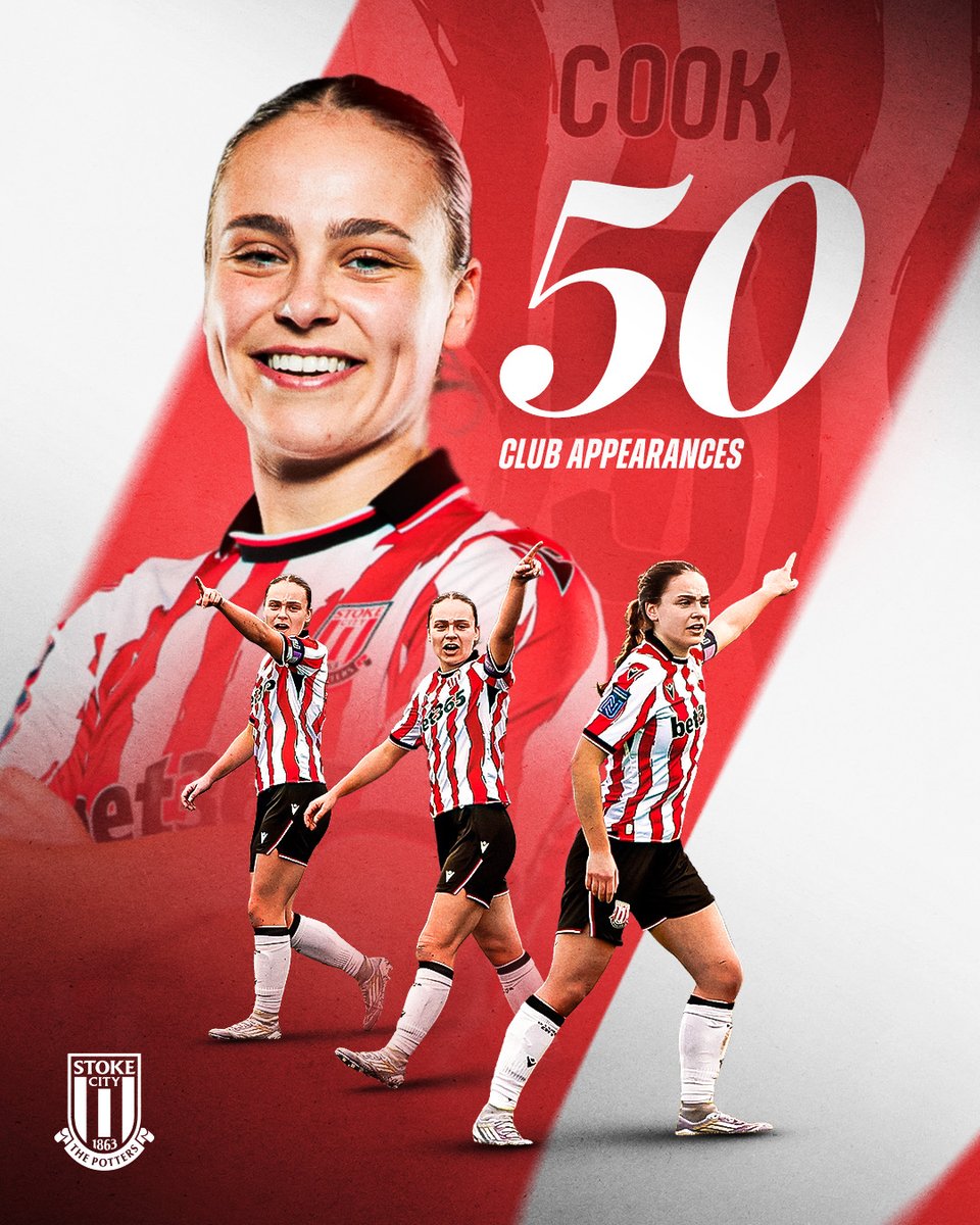 scfc_women's tweet photo. A half century in red and white for our skipper 🔴⚪️ https://t.co/buq3A91KZv