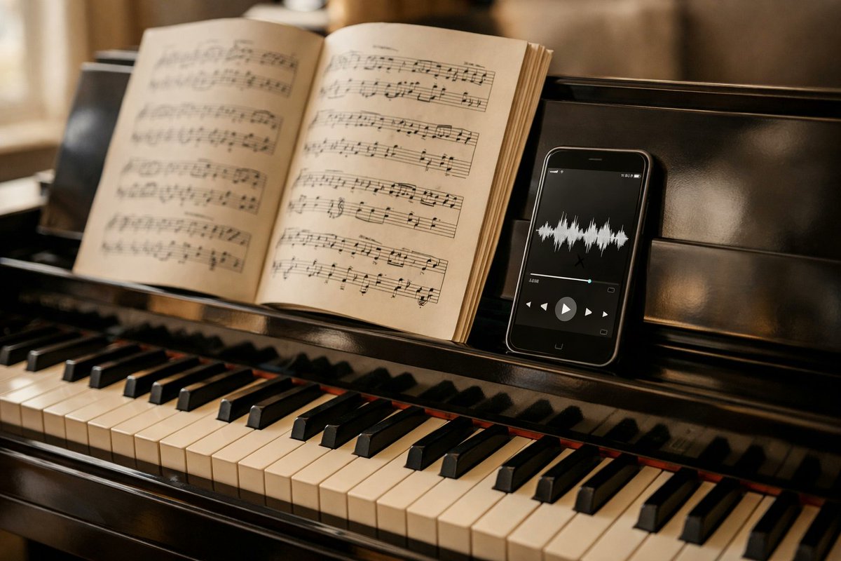 KeyNotesPStudio's tweet image. Want to learn your piece faster? Listen to it! 🎧🎹 Active listening is a game-changer. Follow your sheet music while listening to professional recordings to internalize rhythm &amp;amp; dynamics early. Call (850) 322-8746. #PianoTips #KeyNotesStudio #ActiveListening