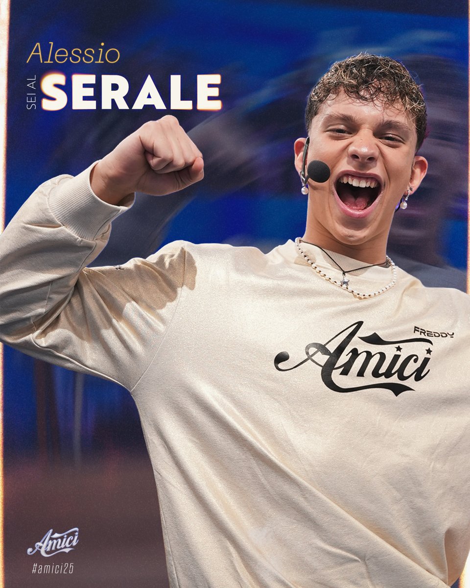 AmiciUfficiale's tweet photo. I professori di ballo non hanno dubbi, Alessio merita il Serale di #Amici25! https://t.co/uJsmogRAVk