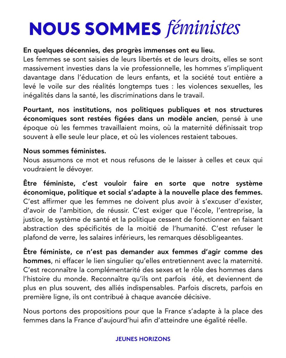 Ce 8 mars, journée internationale pour les droits des femmes, et tous les jours de l’année : nous sommes féministes ✊