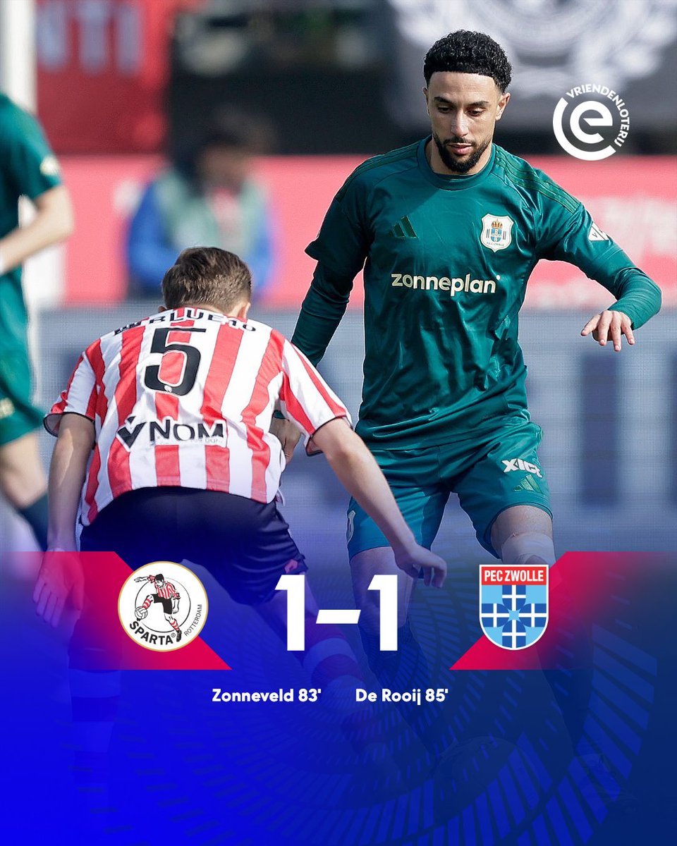 VriendenLoterij Eredivisie tweet media