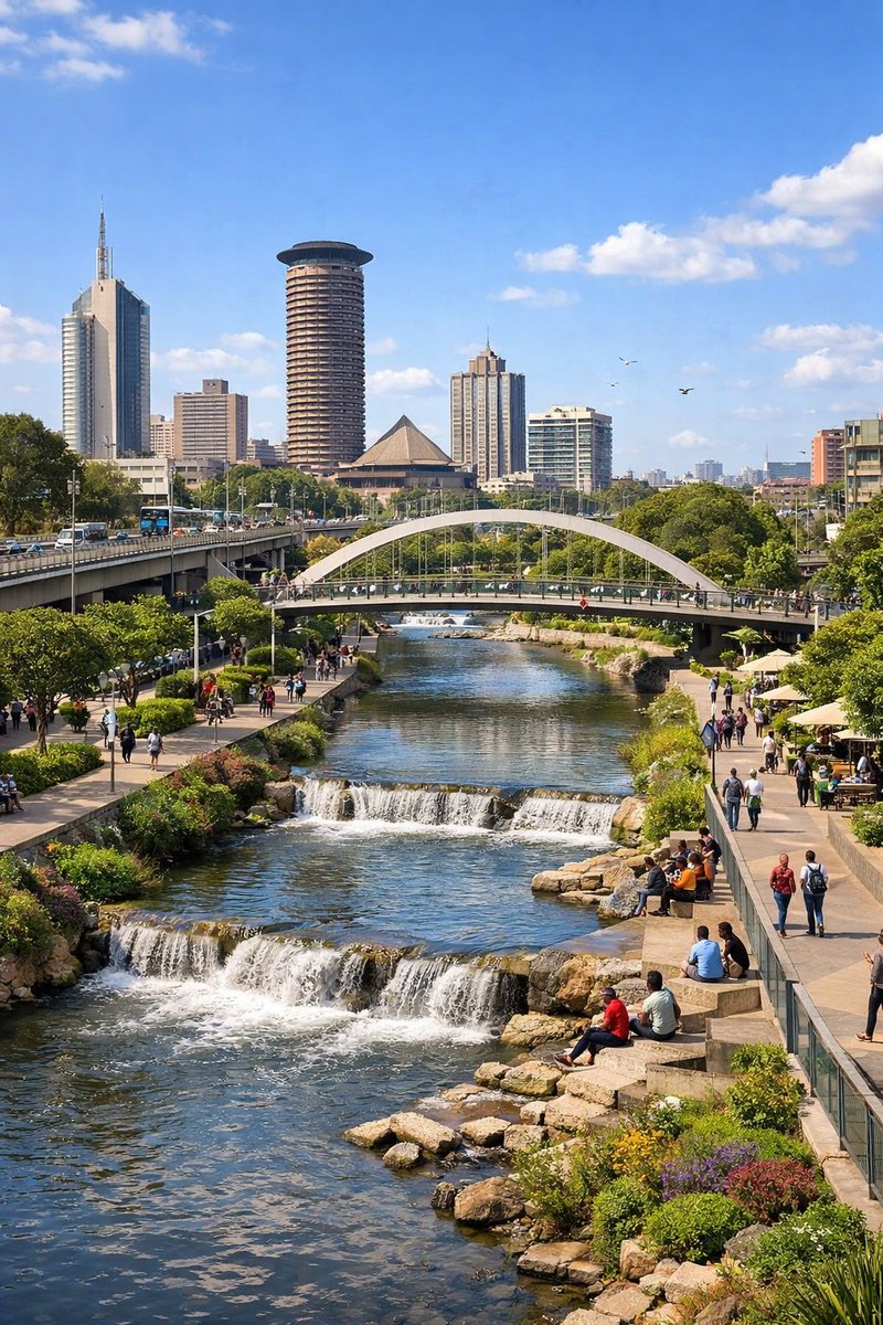 amenya_nelson's tweet photo. Nairobians don’t need Bishop Margaret Wanjiru to convince them that we need Nairobi river to look like this at the least.  Everybody is crying for a clean, orderly well planned city. https://t.co/Nux1HnIZHT