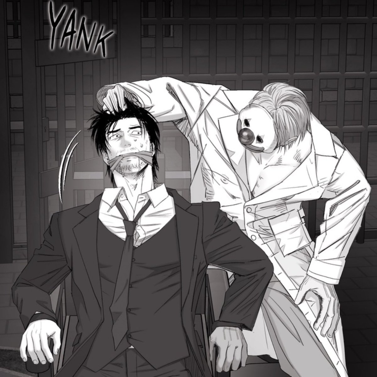 masangtaesimp's tweet photo. when the killer clown is obsessed with you https://t.co/nUGP0gzFuM